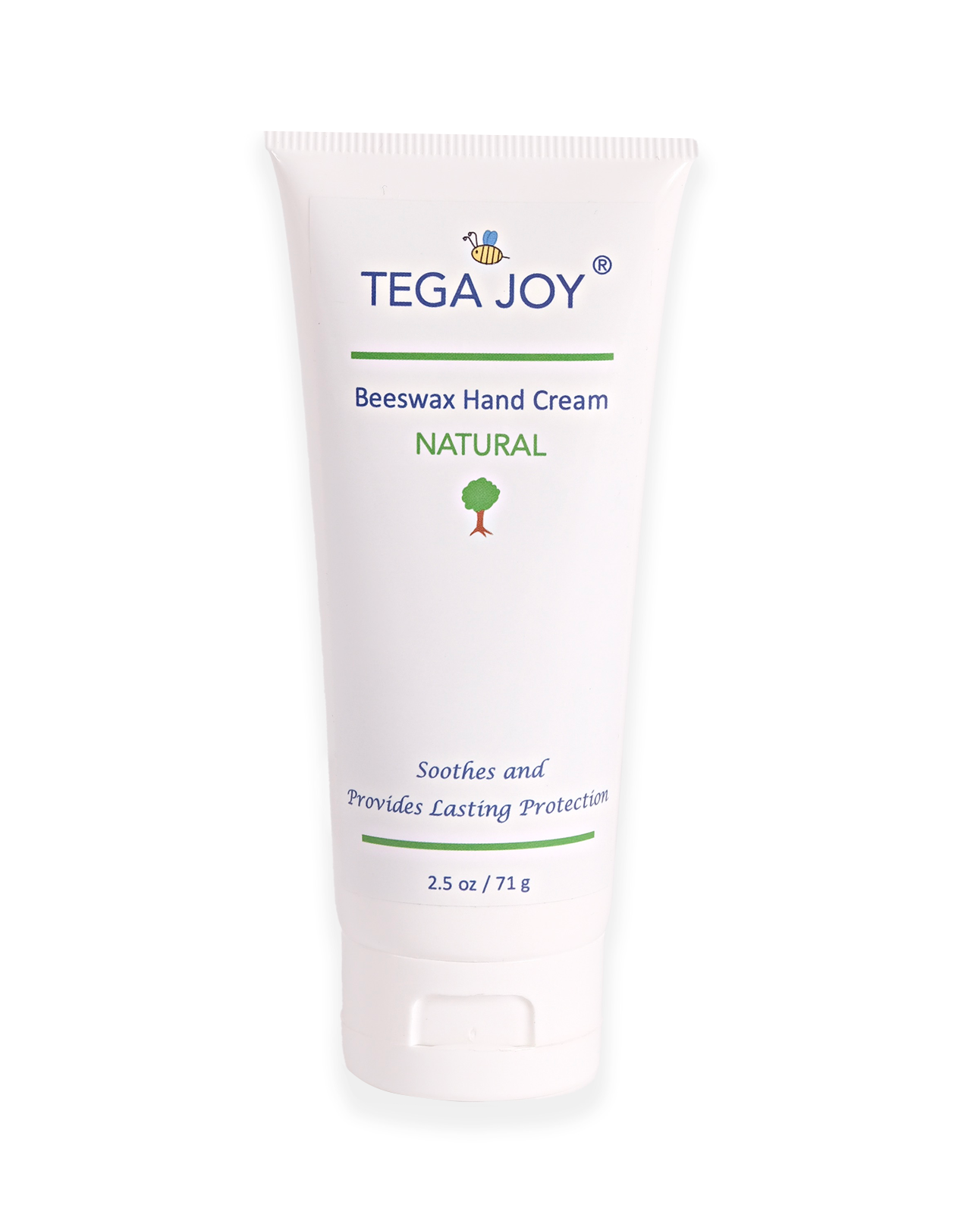 Tega Joy All Natural Beeswax Hand Cream, 2.5 oz.